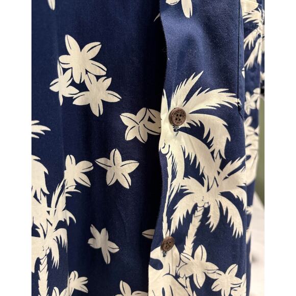 Men's Kalaheo Hawaiian Shirt Short Sleeve Button Front 100% Cotton, Size S, EUC - Picture 3 of 3